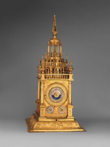 Reloj de torrecilla bronce antiguo siglo XVI