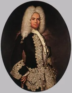 Moda masculina en un retrato del siglo XVIII